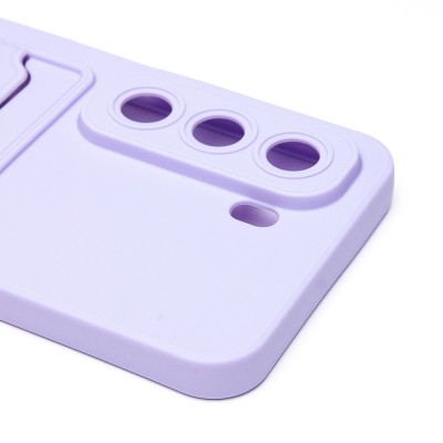 Чехол-накладка для Infinix Hot 50 5G (светло-фиолетовый) - SC337 с картхолдером