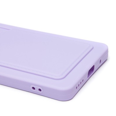 Чехол-накладка для Infinix Note 40 5G (светло-фиолетовый) - SC337 с картхолдером Чехол-накладка для Infinix Note 40 5G (светло-фиолетовый) - SC337 с картхолдером