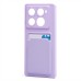Чехол-накладка для Infinix Note 40 Pro 4G (светло-фиолетовый) - SC337 с картхолдером Чехол-накладка для Infinix Note 40 Pro 4G (светло-фиолетовый) - SC337 с картхолдером