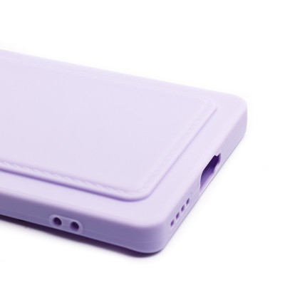 Чехол-накладка для Infinix Note 40 Pro 4G (светло-фиолетовый) - SC337 с картхолдером Чехол-накладка для Infinix Note 40 Pro 4G (светло-фиолетовый) - SC337 с картхолдером