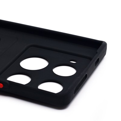 Чехол-накладка для Infinix Note 40 Pro+ 5G (черный) - SC337 с картхолдером