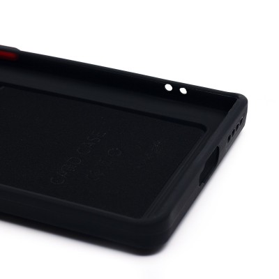 Чехол-накладка для Infinix Note 40 Pro+ 5G (черный) - SC337 с картхолдером