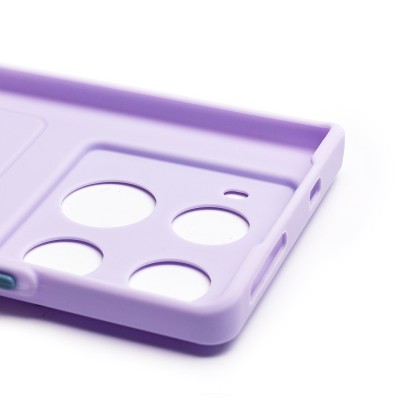 Чехол-накладка для Infinix Note 40 Pro+ 5G (светло-фиолетовый) - SC337 с картхолдером Чехол-накладка для Infinix Note 40 Pro+ 5G (светло-фиолетовый) - SC337 с картхолдером