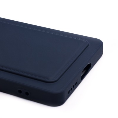 Чехол-накладка для Infinix Note 40 (темно-синий) - SC337 с картхолдером Чехол-накладка для Infinix Note 40 (темно-синий) - SC337 с картхолдером