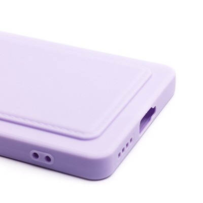 Чехол-накладка для Infinix Note 40 (светло-фиолетовый) - SC337 с картхолдером Чехол-накладка для Infinix Note 40 (светло-фиолетовый) - SC337 с картхолдером