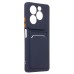 Чехол-накладка для Infinix Note 40X 5G (темно-синий) - SC337 с картхолдером Чехол-накладка для Infinix Note 40X 5G (темно-синий) - SC337 с картхолдером