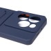 Чехол-накладка для Infinix Note 40X 5G (темно-синий) - SC337 с картхолдером Чехол-накладка для Infinix Note 40X 5G (темно-синий) - SC337 с картхолдером