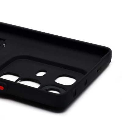 Чехол-накладка для Infinix Note 50 4G (черный) - SC337 с картхолдером Чехол-накладка для Infinix Note 50 4G (черный) - SC337 с картхолдером