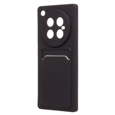 Чехол-накладка для Infinix Zero 40 5G (черный) - SC337 с картхолдером