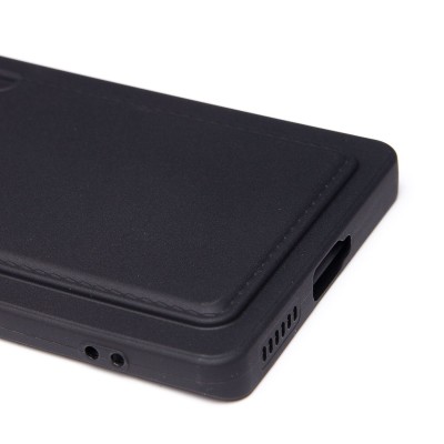 Чехол-накладка для Infinix Zero 40 5G (черный) - SC337 с картхолдером