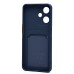Чехол-накладка для OPPO A59 5G (темно-синий) - SC337 с картхолдером Чехол-накладка для OPPO A59 5G (темно-синий) - SC337 с картхолдером