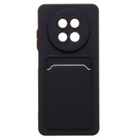Чехол-накладка для Realme 12 5G (черный) - SC337 с картхолдером Чехол-накладка для Realme 12 5G (черный) - SC337 с картхолдером