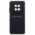 Чехол-накладка для Realme 12 5G (черный) - SC337 с картхолдером