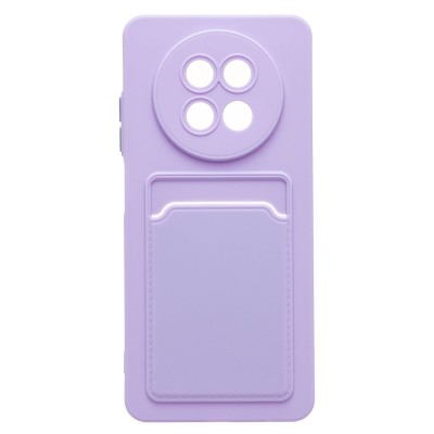 Чехол-накладка для Realme 12 5G (светло-фиолетовый) - SC337 с картхолдером Чехол-накладка для Realme 12 5G (светло-фиолетовый) - SC337 с картхолдером