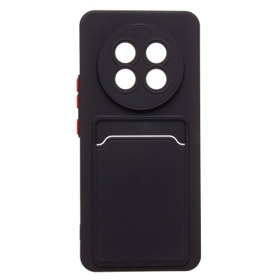 Чехол-накладка для Realme 13 Pro 5G Global (черный) - SC337 с картхолдером Чехол-накладка для Realme 13 Pro 5G Global (черный) - SC337 с картхолдером