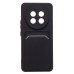 Чехол-накладка для Realme 13 Pro 5G Global (черный) - SC337 с картхолдером