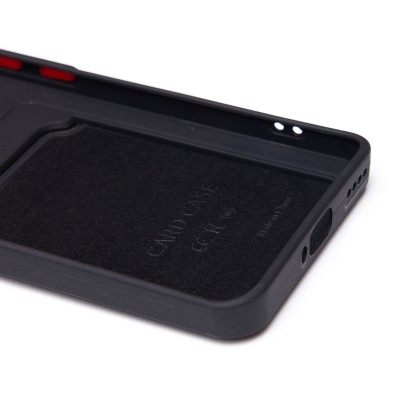 Чехол-накладка для Realme 13 Pro 5G Global (черный) - SC337 с картхолдером Чехол-накладка для Realme 13 Pro 5G Global (черный) - SC337 с картхолдером