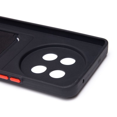 Чехол-накладка для Realme 13 Pro 5G Global (черный) - SC337 с картхолдером Чехол-накладка для Realme 13 Pro 5G Global (черный) - SC337 с картхолдером