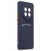 Чехол-накладка для Realme 13 Pro 5G Global (темно-синий) - SC337 с картхолдером Чехол-накладка для Realme 13 Pro 5G Global (темно-синий) - SC337 с картхолдером