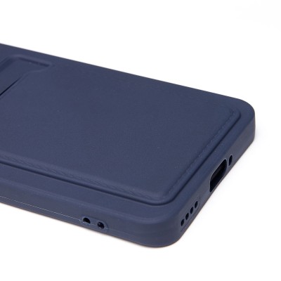 Чехол-накладка для Realme 13 Pro 5G Global (темно-синий) - SC337 с картхолдером Чехол-накладка для Realme 13 Pro 5G Global (темно-синий) - SC337 с картхолдером