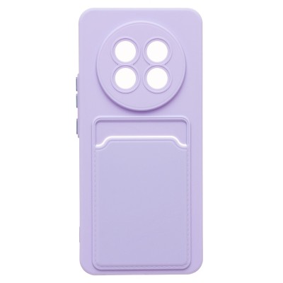 Чехол-накладка для Realme 13 Pro 5G Global (светло-фиолетовый) - SC337 с картхолдером Чехол-накладка для Realme 13 Pro 5G Global (светло-фиолетовый) - SC337 с картхолдером