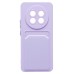 Чехол-накладка для Realme 13 Pro 5G Global (светло-фиолетовый) - SC337 с картхолдером