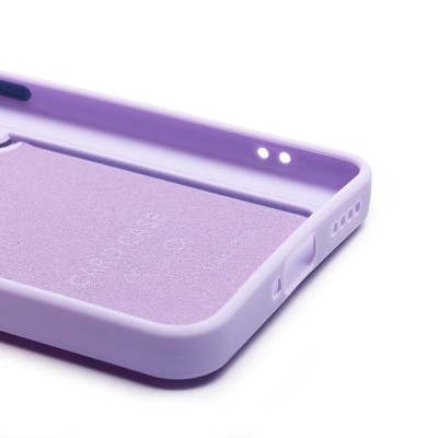 Чехол-накладка для Realme 14 5G Global (светло-фиолетовый) - SC337 с картхолдером