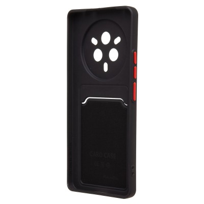 Чехол-накладка для Realme 14 Pro (черный) - SC337 с картхолдером Чехол-накладка для Realme 14 Pro (черный) - SC337 с картхолдером