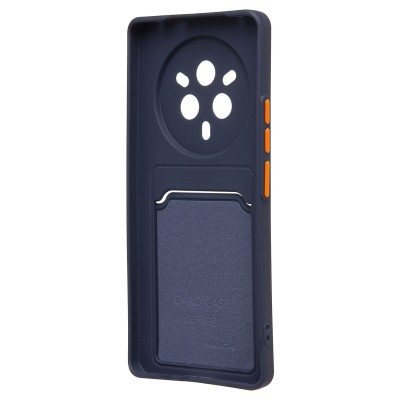 Чехол-накладка для Realme 14 Pro (темно-синий) - SC337 с картхолдером Чехол-накладка для Realme 14 Pro (темно-синий) - SC337 с картхолдером