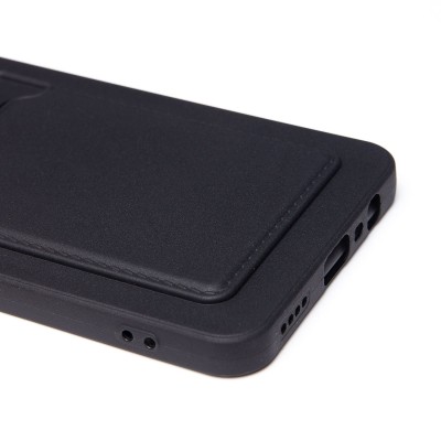 Чехол-накладка для Realme C63 4G (черный) - SC337 с картхолдером