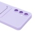 Чехол-накладка для Realme C65 (светло-фиолетовый) - SC337 с картхолдером