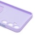 Чехол-накладка для Realme C65 (светло-фиолетовый) - SC337 с картхолдером