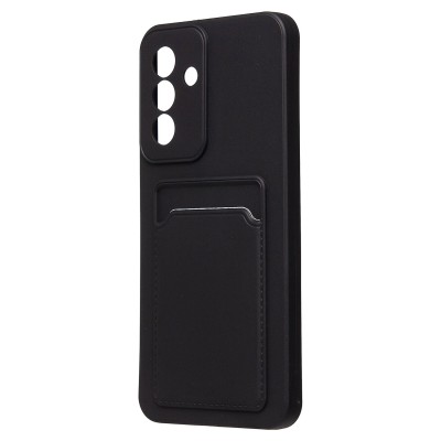 Чехол-накладка для Samsung Galaxy A26 5G (черный) - SC337 с картхолдером