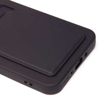 Чехол-накладка для Samsung Galaxy A26 5G (черный) - SC337 с картхолдером