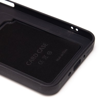 Чехол-накладка для Samsung Galaxy A26 5G (черный) - SC337 с картхолдером