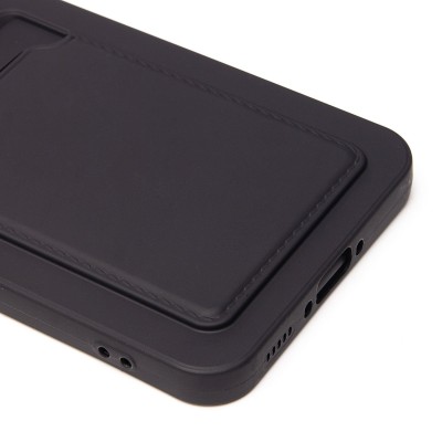 Чехол-накладка для Samsung Galaxy A36 5G (черный) - SC337 с картхолдером Чехол-накладка для Samsung Galaxy A36 5G (черный) - SC337 с картхолдером