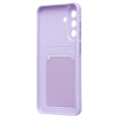 Чехол-накладка для Samsung Galaxy A36 5G (светло-фиолетовый) - SC337 с картхолдером Чехол-накладка для Samsung Galaxy A36 5G (светло-фиолетовый) - SC337 с картхолдером