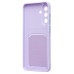 Чехол-накладка для Samsung Galaxy A36 5G (светло-фиолетовый) - SC337 с картхолдером Чехол-накладка для Samsung Galaxy A36 5G (светло-фиолетовый) - SC337 с картхолдером