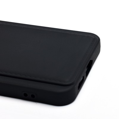 Чехол-накладка для Samsung Galaxy S25 (черный) - SC337 с картхолдером