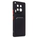 Чехол-накладка для Tecno Camon 30 5G (черный) - SC337 с картхолдером Чехол-накладка для Tecno Camon 30 5G (черный) - SC337 с картхолдером