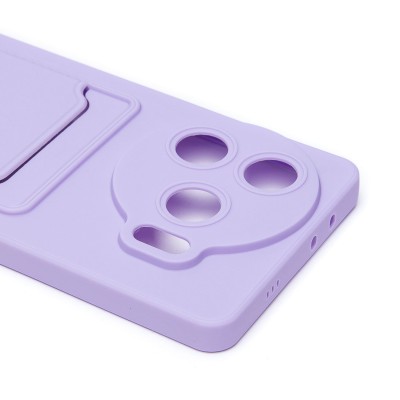 Чехол-накладка для Tecno Camon 30 Pro 5G (светло-фиолетовый) - SC337 с картхолдером Чехол-накладка для Tecno Camon 30 Pro 5G (светло-фиолетовый) - SC337 с картхолдером