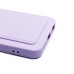 Чехол-накладка для Tecno Pop 8 (светло-фиолетовый) - SC337 с картхолдером