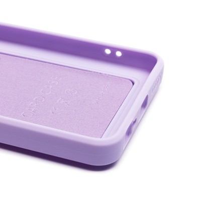 Чехол-накладка для Tecno Pop 8 (светло-фиолетовый) - SC337 с картхолдером