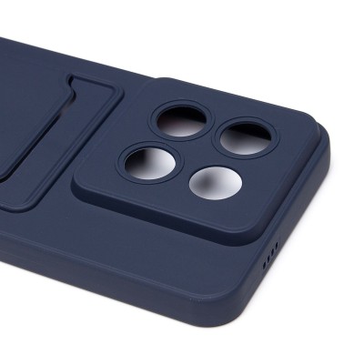 Чехол-накладка для Xiaomi 14 Pro (темно-синий) - SC337 с картхолдером Чехол-накладка для Xiaomi 14 Pro (темно-синий) - SC337 с картхолдером