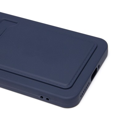 Чехол-накладка для Xiaomi 14 Pro (темно-синий) - SC337 с картхолдером Чехол-накладка для Xiaomi 14 Pro (темно-синий) - SC337 с картхолдером