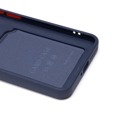 Чехол-накладка для Xiaomi 14 Pro (темно-синий) - SC337 с картхолдером Чехол-накладка для Xiaomi 14 Pro (темно-синий) - SC337 с картхолдером