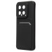 Чехол-накладка для Xiaomi 14 (черный) - SC337 с картхолдером Чехол-накладка для Xiaomi 14 (черный) - SC337 с картхолдером