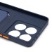 Чехол-накладка для Xiaomi 14T Pro (темно-синий) - SC337 с картхолдером