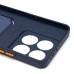 Чехол-накладка для Xiaomi 14T (темно-синий) - SC337 с картхолдером