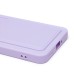 Чехол-накладка для Xiaomi Poco F6 Pro (светло-фиолетовый) - SC337 с картхолдером